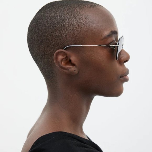 Miu Miu Scalloped Aviator Sunglasses - Picture 2 of 11